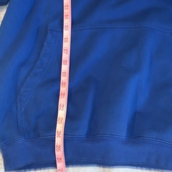 Cabelas Blue Hoodie Sweatshirt M Cotton/Polyester Blend Made In China - Picture 10 of 10